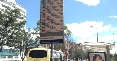 PARADERO SITP COLSANITAS  065A06